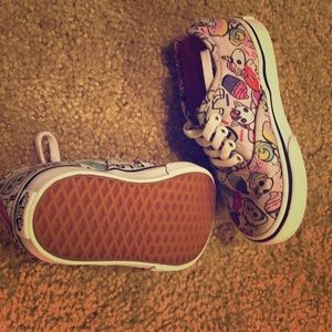 Vans Unicorn donut lil kids size 7